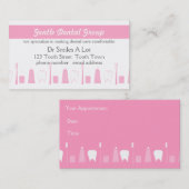 Calm Dental Care Afsprakenkaartje (Voorkant / Achterkant)