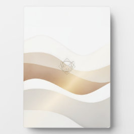 Calm Desert Waves with Fennec Essence | Minimal Se Fotoplaat