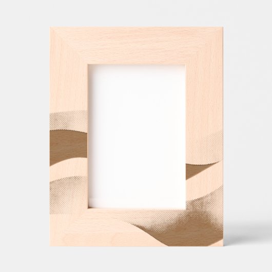 Calm Desert Waves with Fennec Essence | Minimal Se Gegraveerde Lijstjes (Voorkant)