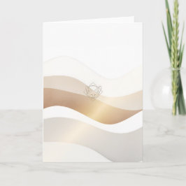 Calm Desert Waves with Fennec Essence | Minimal Se Kaart