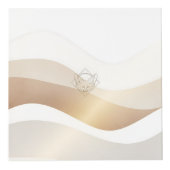 Calm Desert Waves with Fennec Essence | Minimal Se Kubus (Voorkant)