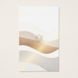 Calm Desert Waves with Fennec Essence | Minimal Se Visitekaartje