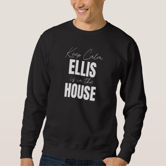 Calm Ellis in het huis van Ellis Trui (Voorkant)