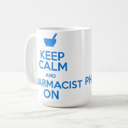 Calm en apotheker bij Mok bewaren (Voorkant links)