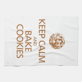 Calm en Bake Cookies Kitchen Towel Theedoek