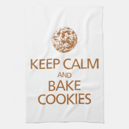 Calm en Bake Cookies Kitchen Towel Theedoek