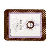 Calm- en etenscakes houden - Mode Trendy Chic Magneet (Horizontaal)