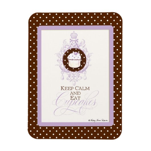 Calm- en etenscakes houden - Mode Trendy Chic Magneet (Verticaal)