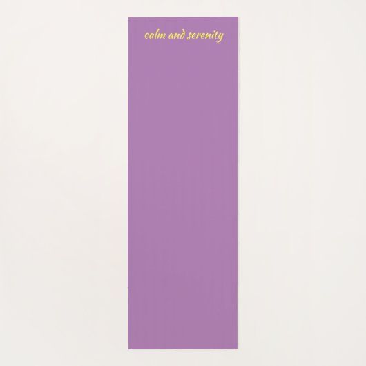 Calm en Serenity Release Yoga Mat (Achterkant)