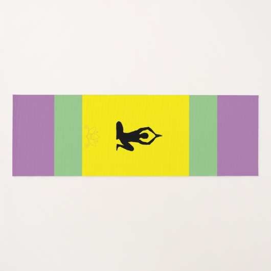 Calm en Serenity Release Yoga Mat (Voorkant (horizontaal))