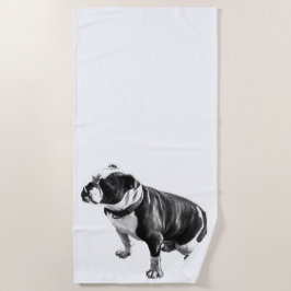 Calm Finds a Seat Strandlaken