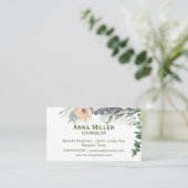 Calm Floral counseling Ministry Visitekaartje (Staand voorkant)