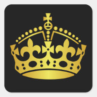 Calm Gold Crown behouden - Achtergrond wijzigen