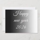 Calm greeting in new year feestdagenkaart (Voorkant)