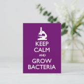 Calm Grow Bacteria briefkaart (Staand voorkant)