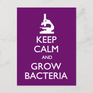 Calm Grow Bacteria briefkaart