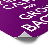 Calm Grow Bacteria Poster (Hoek)