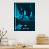 Calm in Every Breath Poster (Keuken)