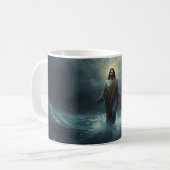  “Calm in the Storm – Faith Mug” Koffiemok (Voorkant links)