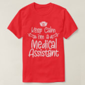 Calm Ix27m als medisch assistent 1 T-shirt (Design voorkant)