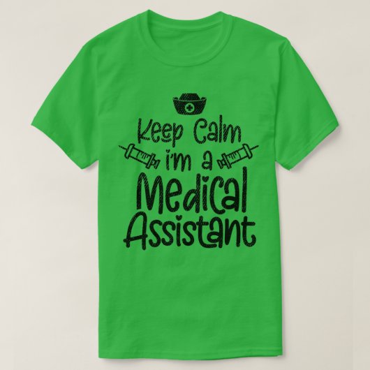 Calm Ix27m als medisch assistent 3 T-shirt (Design voorkant)