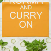 Calm Korma Curry Kitchen Towel houden Theedoek (Gevouwen)