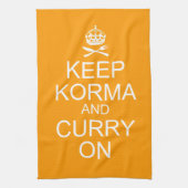 Calm Korma Curry Kitchen Towel houden Theedoek (Verticaal)