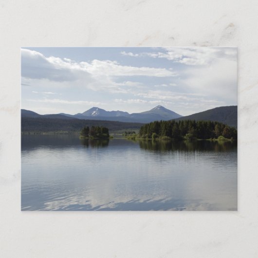 Calm Lake Dillon Colorado Briefkaart (Voorkant)