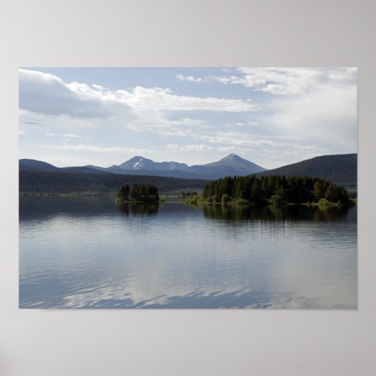 Calm Lake Dillon Colorado Poster (Voorkant)