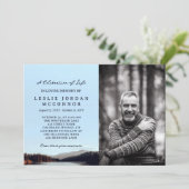 Calm Lake Life Vier je foto Kaart (Staand voorkant)