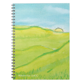 Calm Landscape - KidsArt voor CHOC Notitieboek