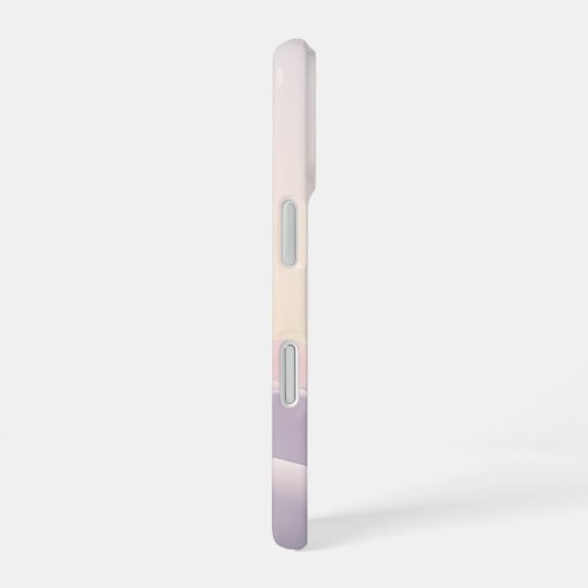 Calm light background with sand dunes iPhone 16 hoesje (Rechterkant)