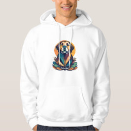 Calm Mind Hond Hoodie - Vreedzame Geest Mindful Ca