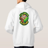 Calm Mind Monkey – Eerlijk Leven Quote T-Shirt (Achterkant)