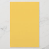 Calm Mustard Yellow Color Flyer (Voorkant)