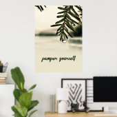 Calm Nature Spa Esthetiek Poster (Thuiskantoor)