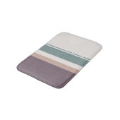 Calm Neutral Stripes – Soft Modern Bath Accent Badmat (Gekanteld)