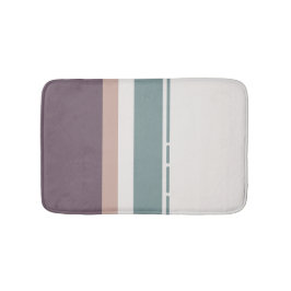 Calm Neutral Stripes – Soft Modern Bath Accent Badmat