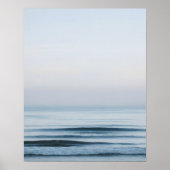 Calm Ocean Horizon Minimal Wall Art Poster (Voorkant)