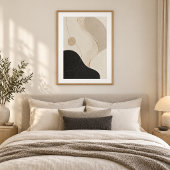 Calm Orbit | Minimal Abstract Plaster Art Print