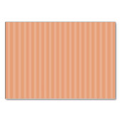 Calm Peach Minimalist Table Sign Kaart (Achterkant)