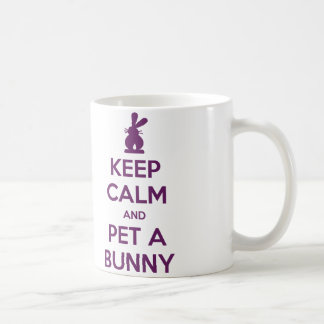 Calm Pet een Bunny-Mok houden Koffiemok