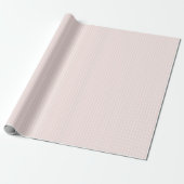 Calm Pink Minimalist Stripes Cadeaupapier (Uitgerold)