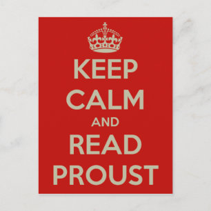 Calm Proust briefkaart behouden