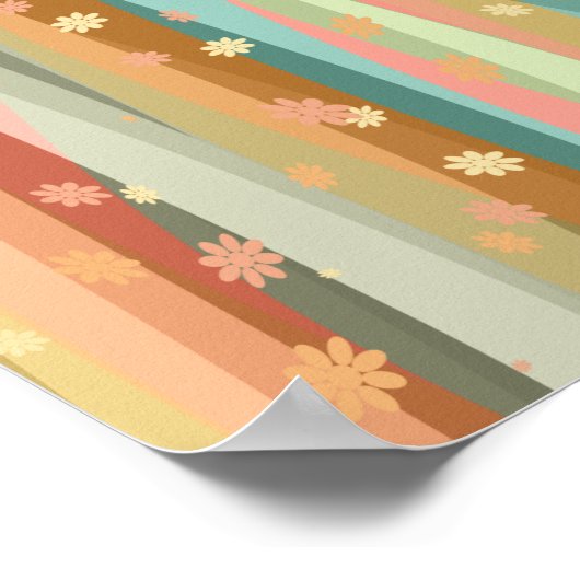 Calm Relaxing Flowers Poster (Hoek)