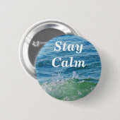 Calm_ Ronde Button 5,7 Cm (Voorkant /achterkant)