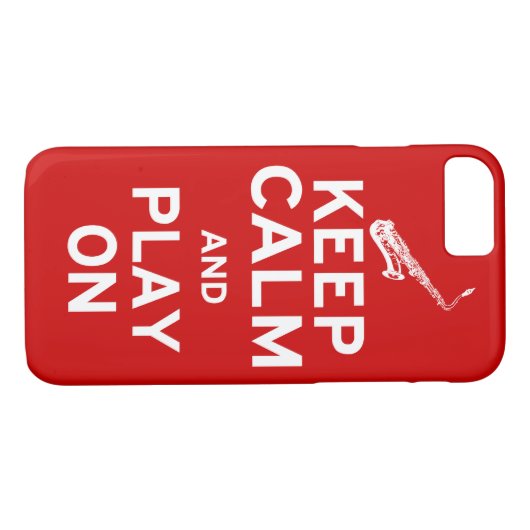 Calm Saxophone Case-Mate iPhone Case (Achterkant (Horizontaal))