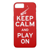 Calm Saxophone Case-Mate iPhone Case (Achterkant)