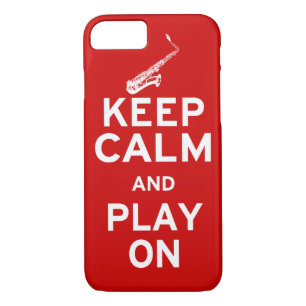 Calm Saxophone Case-Mate iPhone Case