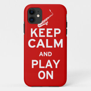 Calm Saxophone iPhone 11 Hoesje